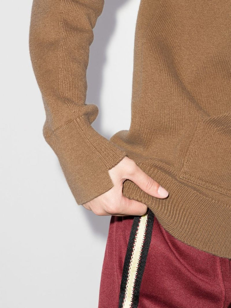 Jaida Logo Wool Hoodie