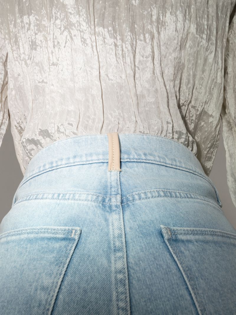Carnation Cropped Straight Leg Jeans