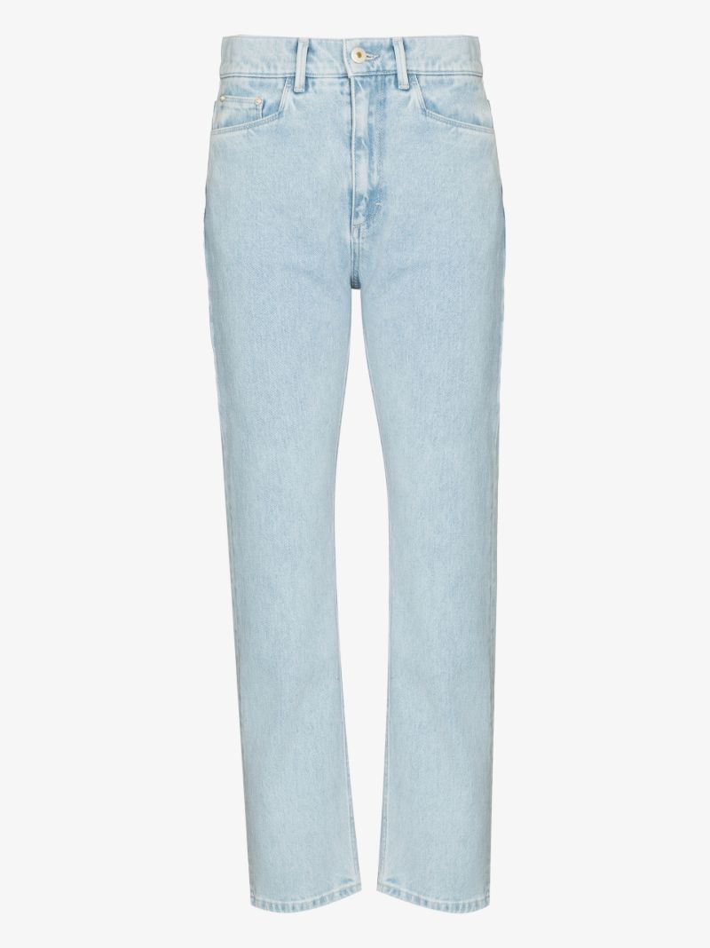 Carnation Cropped Straight Leg Jeans