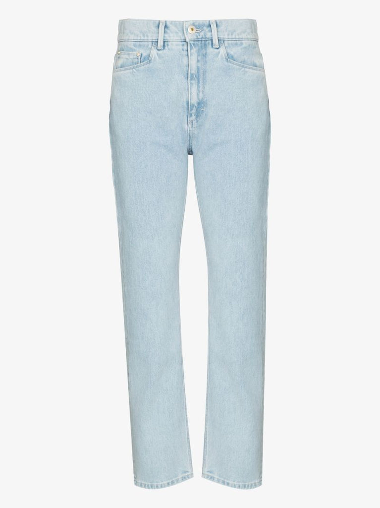 Carnation Cropped Straight Leg Jeans