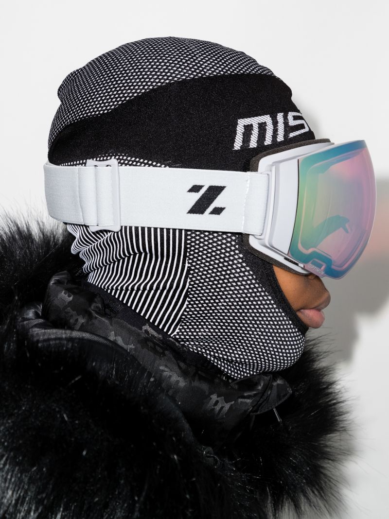 X Browns Black Logo Ski Balaclava