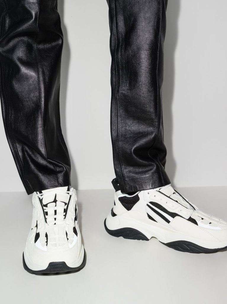 White Bone Runner Low Top Sneakers