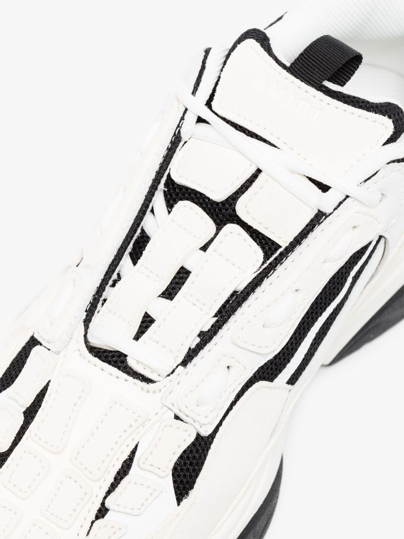 White Bone Runner Low Top Sneakers