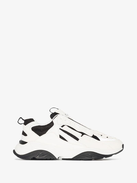 White Bone Runner Low Top Sneakers