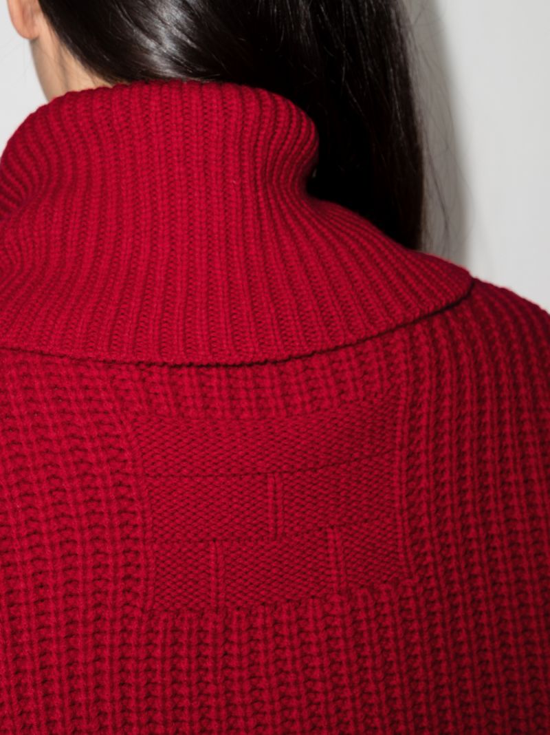 Zipped Merino Wool Sweater