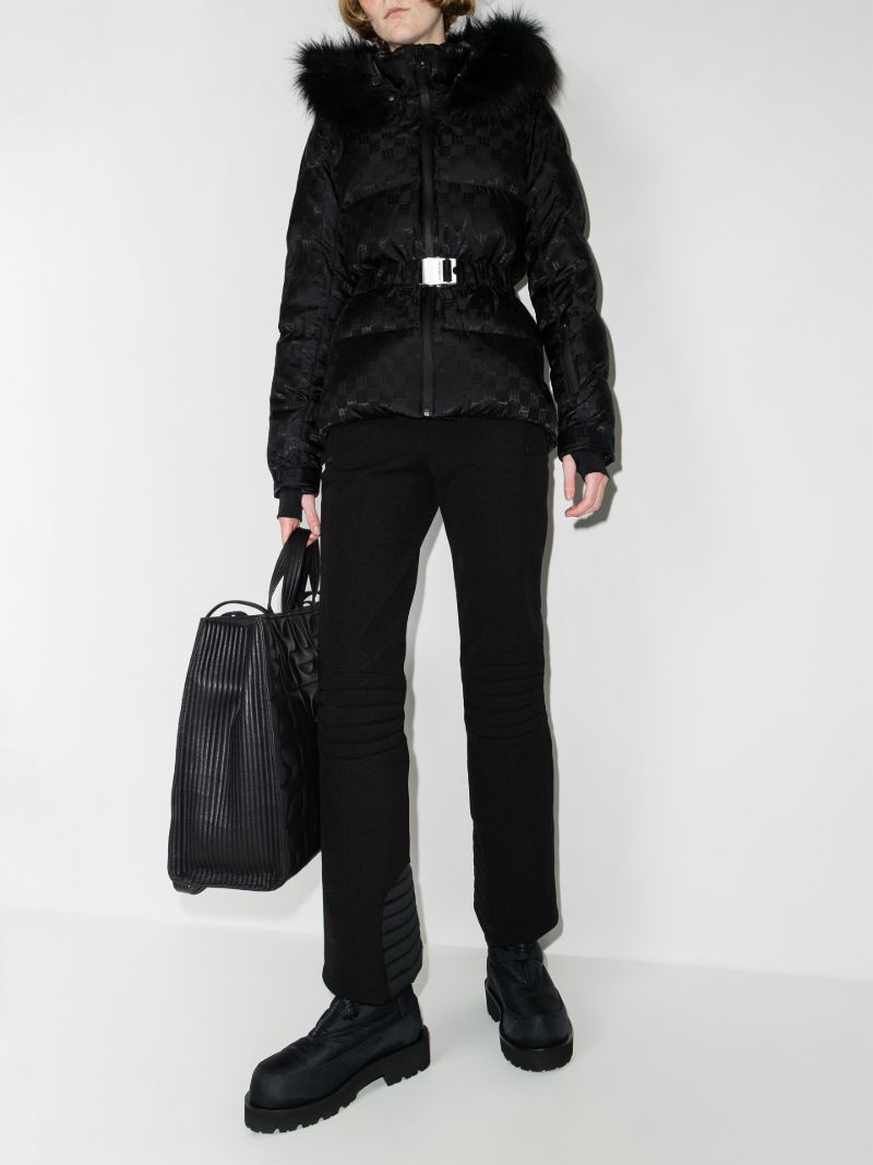 X Browns Monogram Puffer Jacket