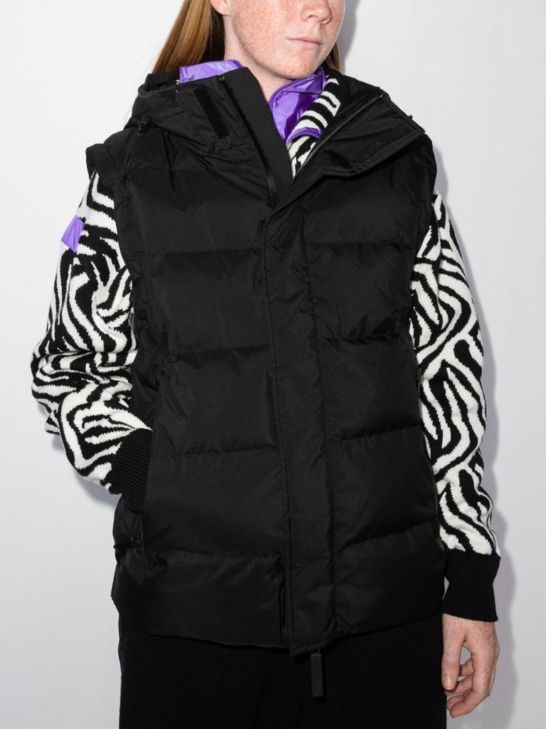 Lang Puffer Ski Gilet