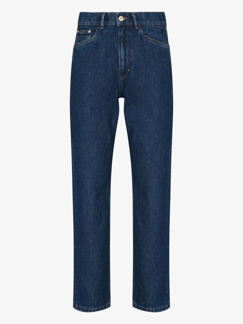 Carnation Cropped Straight Leg Jeans