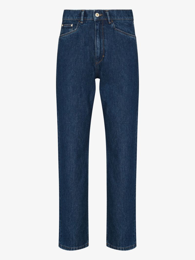 Carnation Cropped Straight Leg Jeans