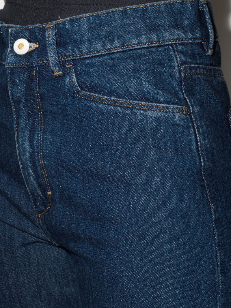 Carnation Cropped Straight Leg Jeans