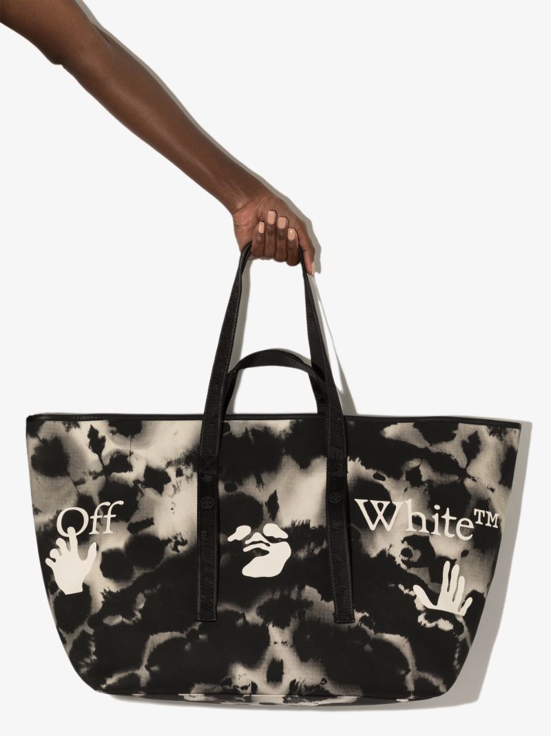 Black Commercial Large Tote Bag