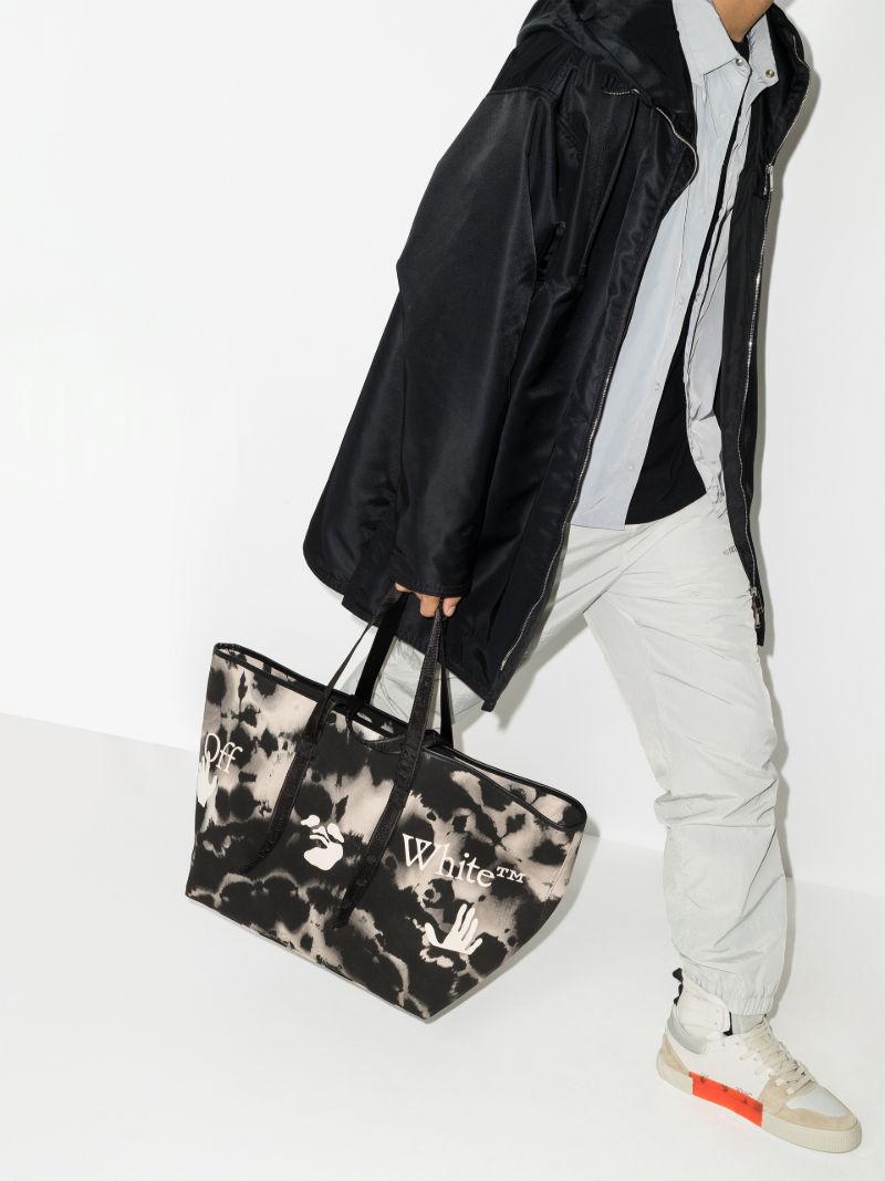Black Commercial Large Tote Bag