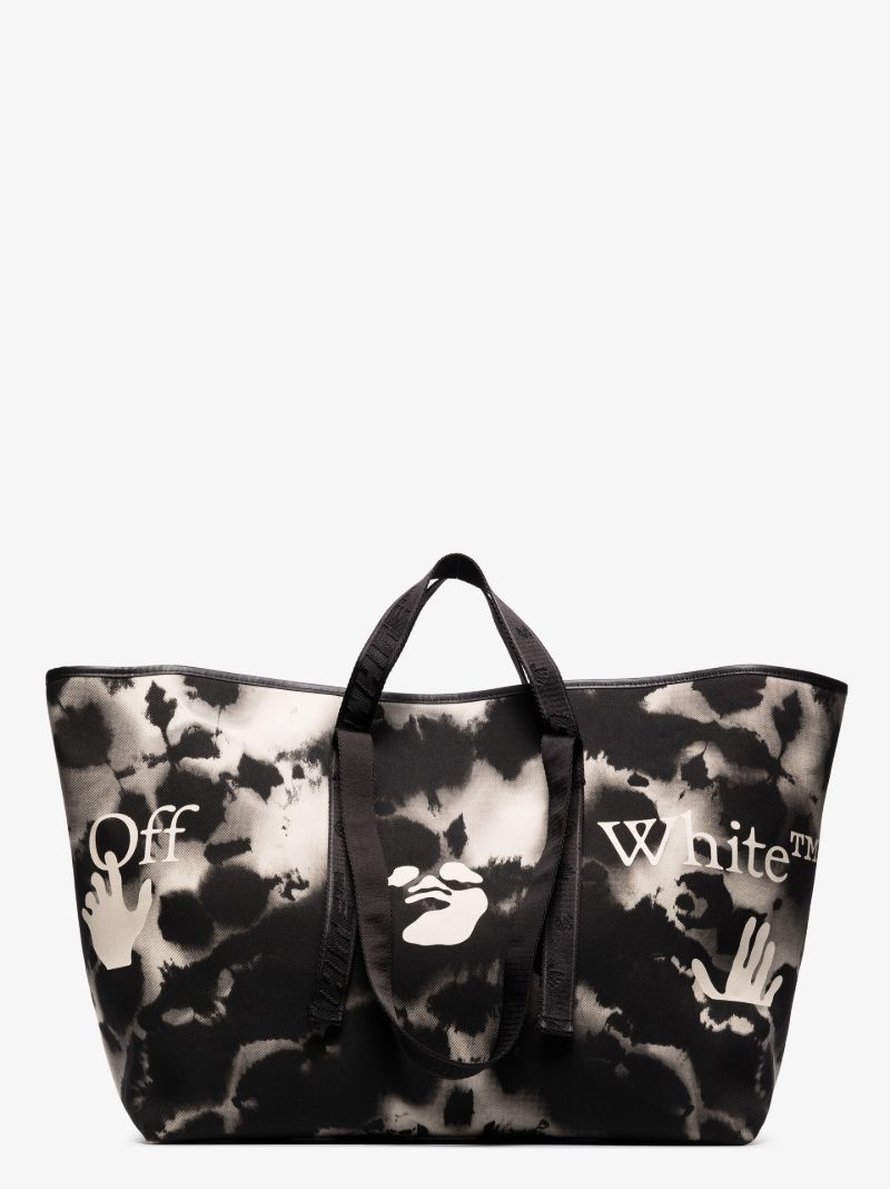 Black Commercial Large Tote Bag