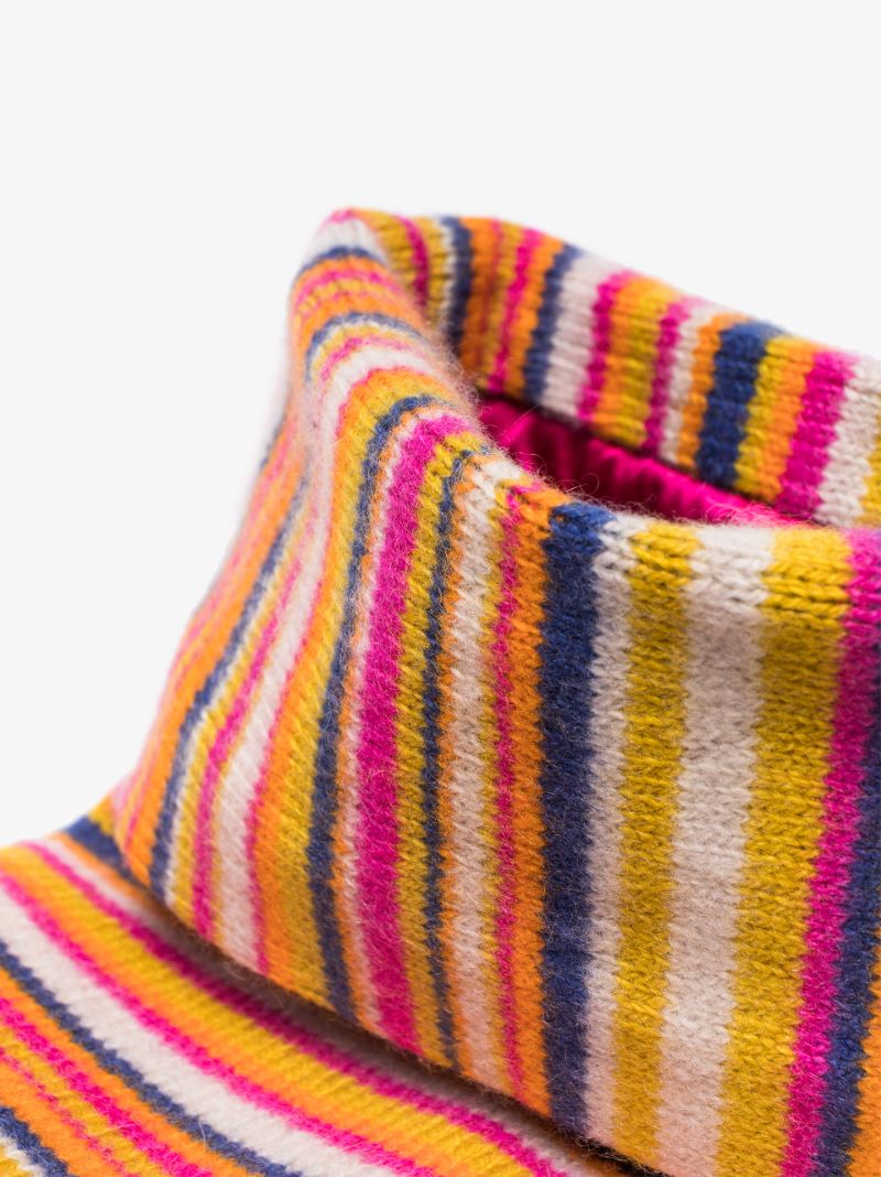 Striped Holiday Stocking
