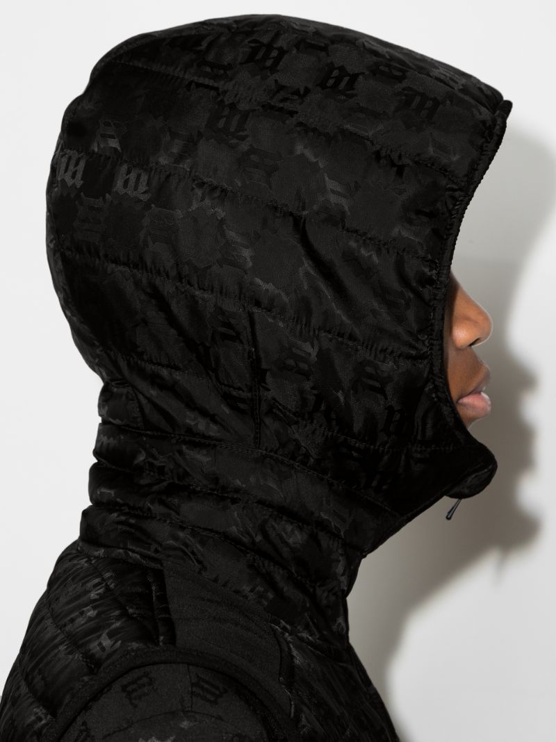 X Browns Monogram Quilted Ski Vest
