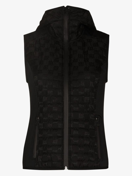 X Browns Monogram Quilted Ski Vest