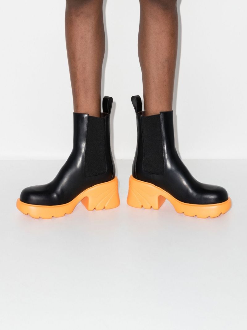 Black Flash 95 Leather Chelsea Boots