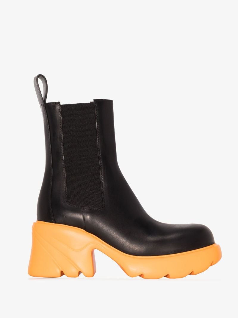 Black Flash 95 Leather Chelsea Boots