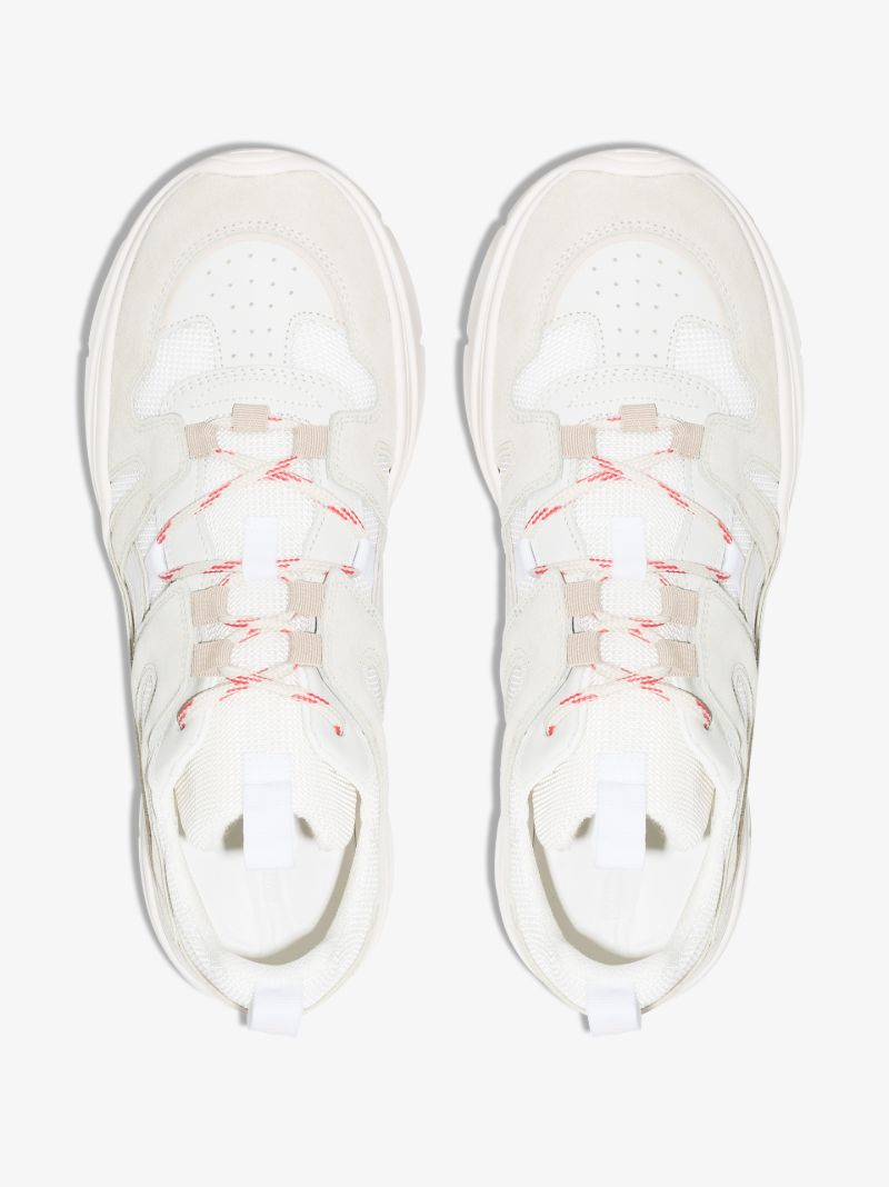 White Kindsay Leather Sneakers