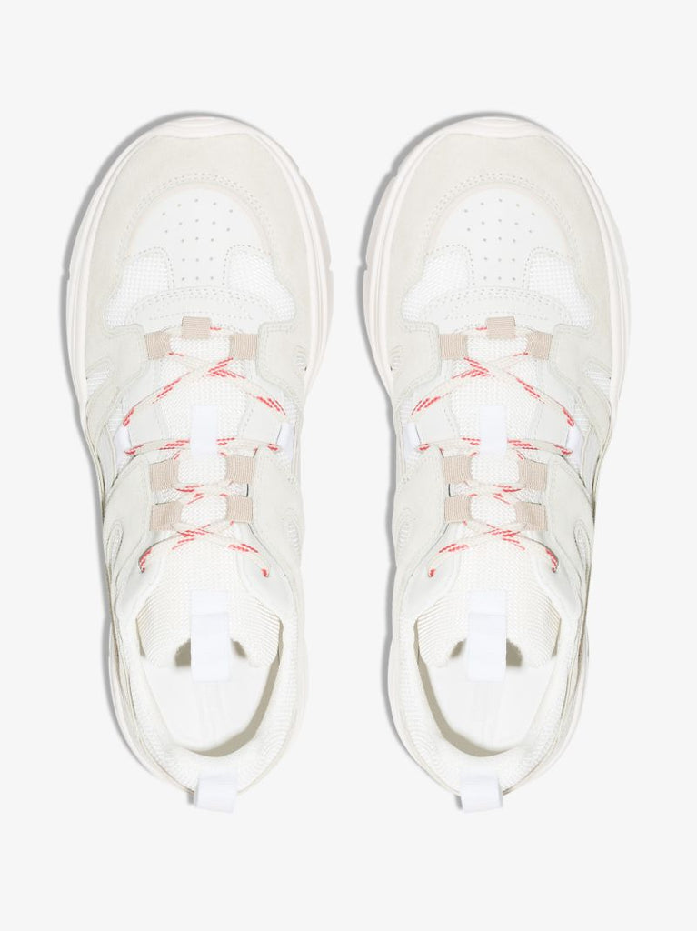 White Kindsay Leather Sneakers