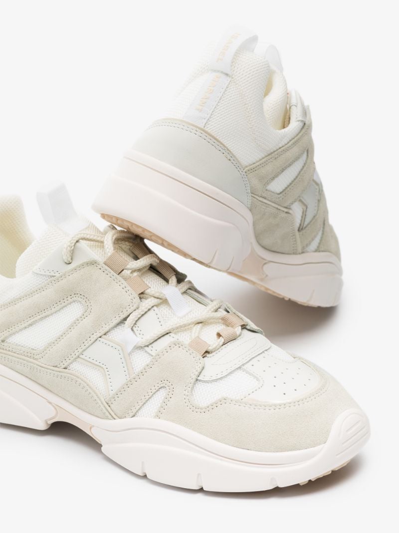 White Kindsay Leather Sneakers