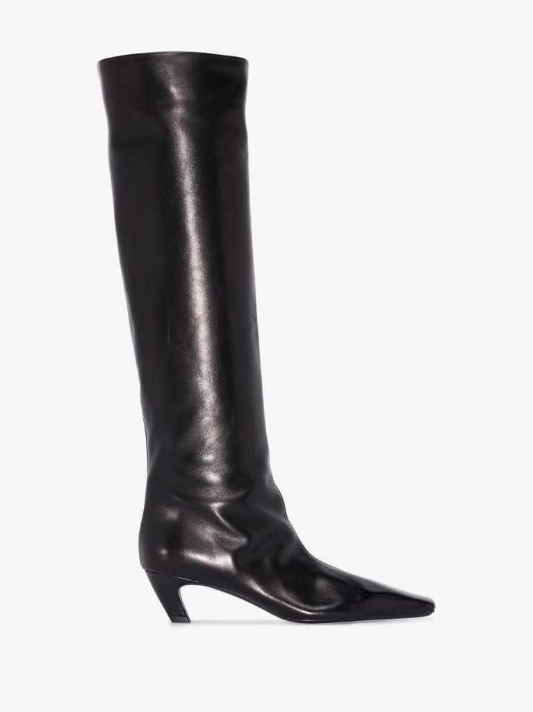 The Davis 50mm Leather Knee-high Boots