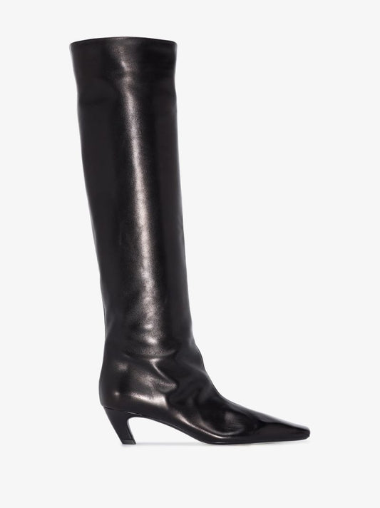 The Davis 50mm Leather Knee-high Boots