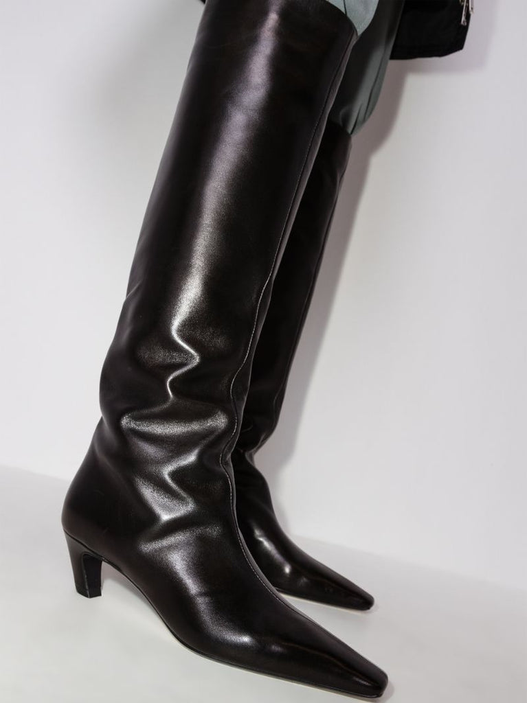 The Davis 50mm Leather Knee-high Boots