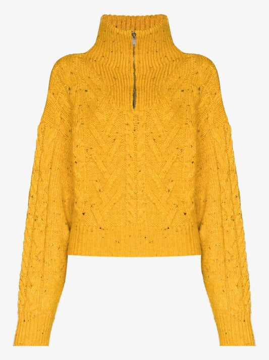 Half-zip Cable-knit Jumper