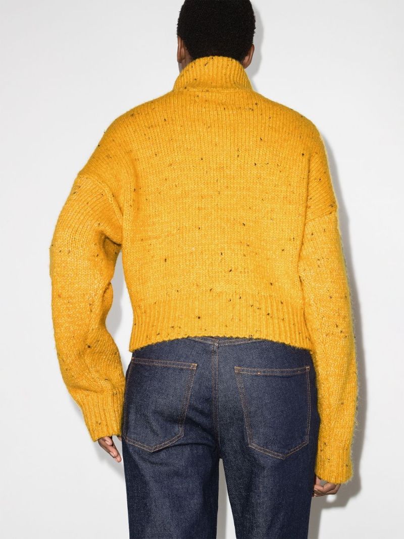 Half-zip Cable-knit Jumper