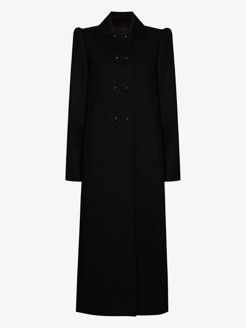 Double-breasted Wool Coat