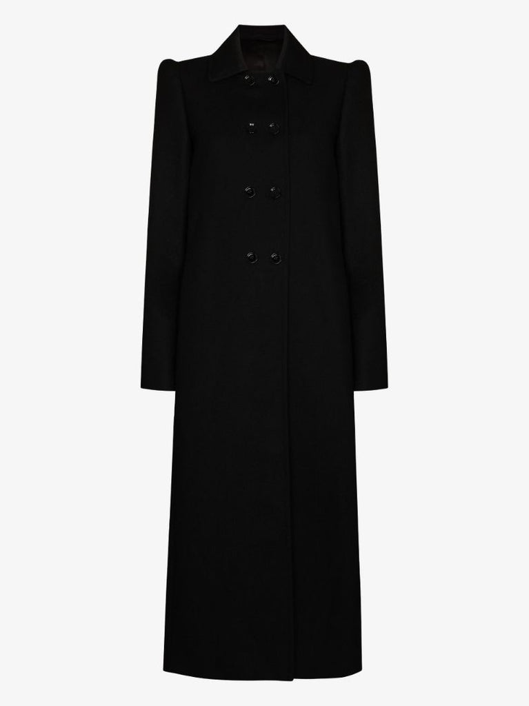Double-breasted Wool Coat