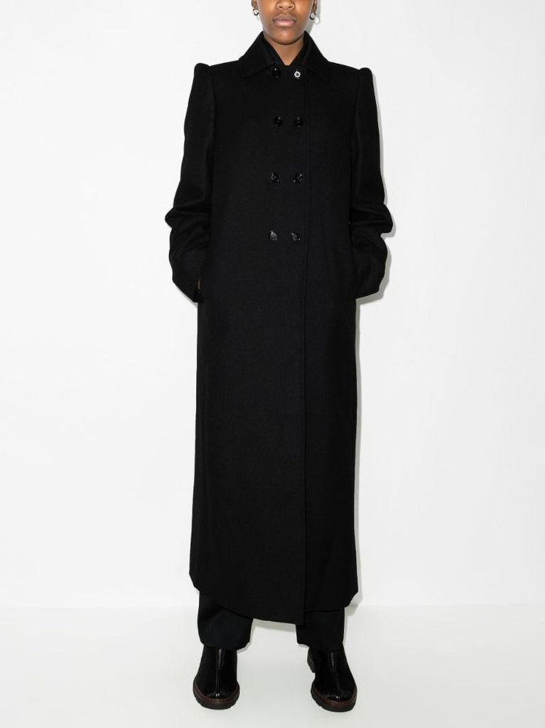 Double-breasted Wool Coat