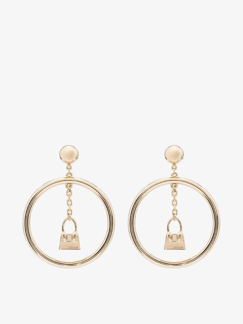 Gold-tone L'anneau Chiquito Hoop Earrings