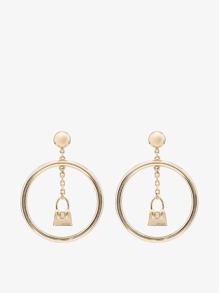 Gold-tone L'anneau Chiquito Hoop Earrings