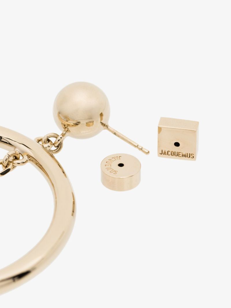Gold-tone L'anneau Chiquito Hoop Earrings