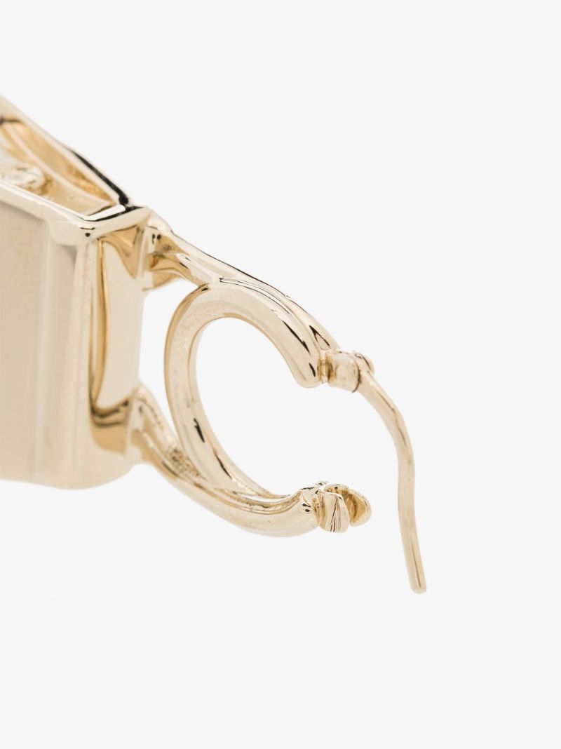 Gold-tone Le Chiquito Asymmetric Earrings