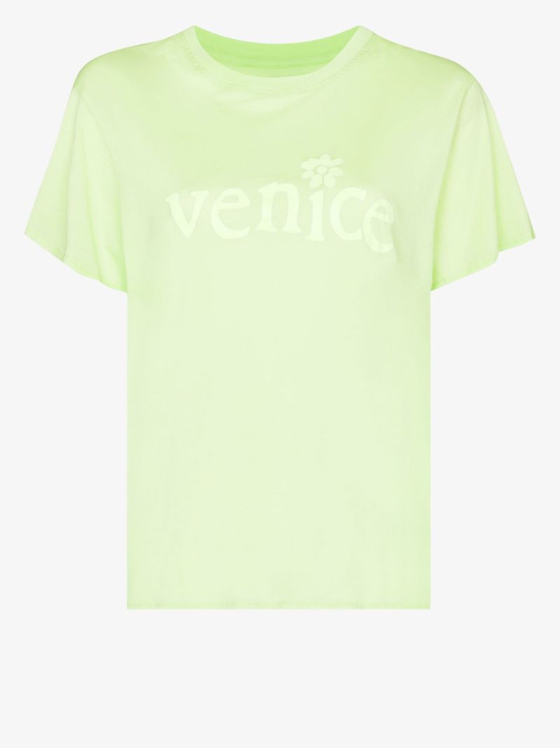 Venice Print Cotton T-shirt