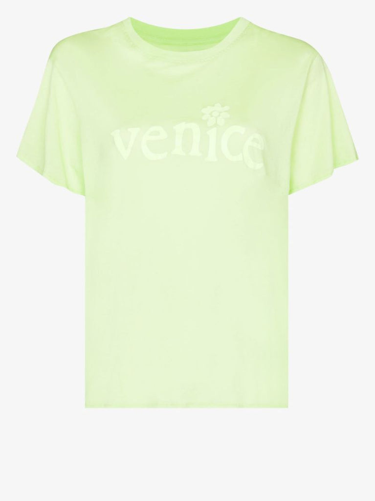 Venice Print Cotton T-shirt