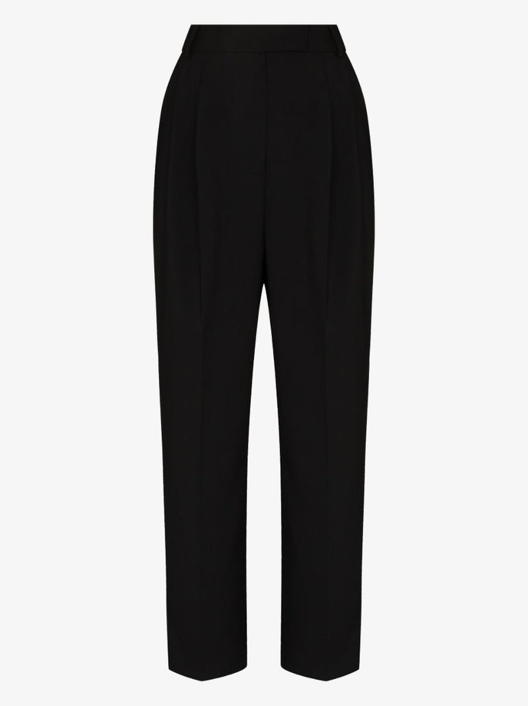 Black Bea Straight-leg Trousers