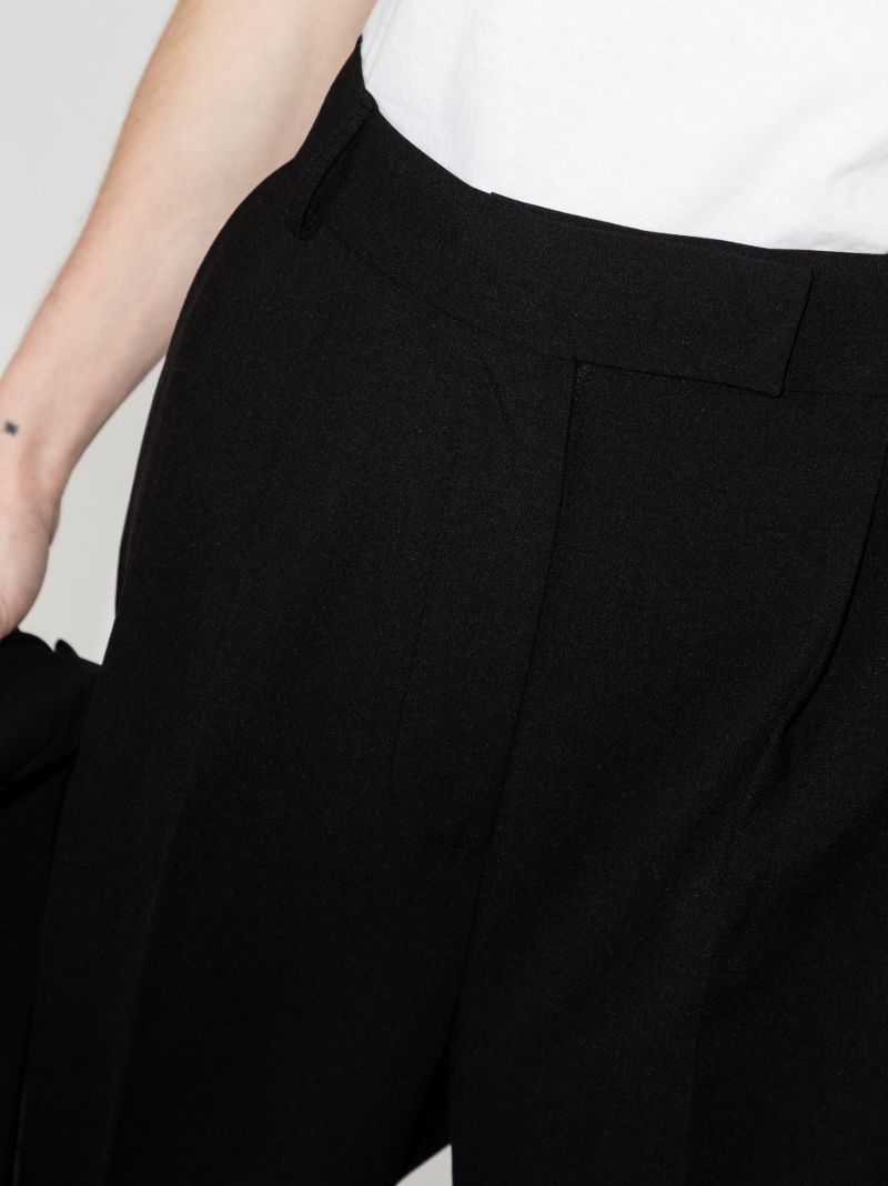 Black Bea Straight-leg Trousers