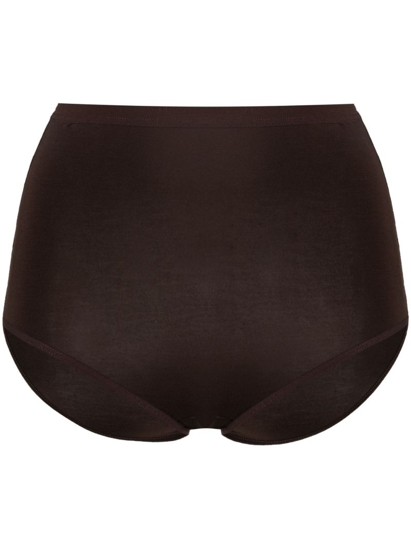 Brown High-waisted Briefs