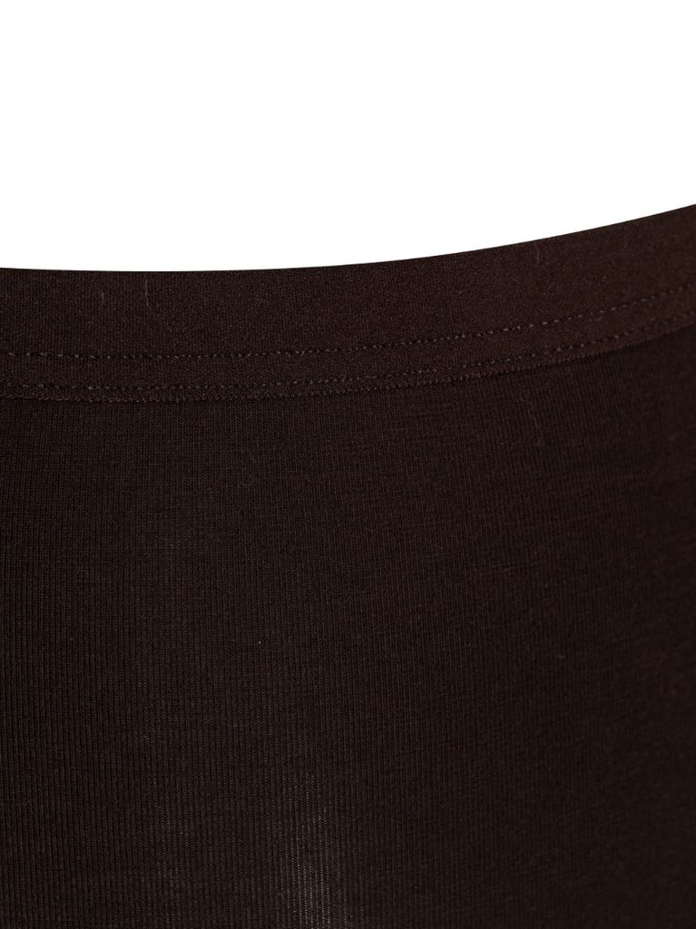 Brown High-waisted Briefs