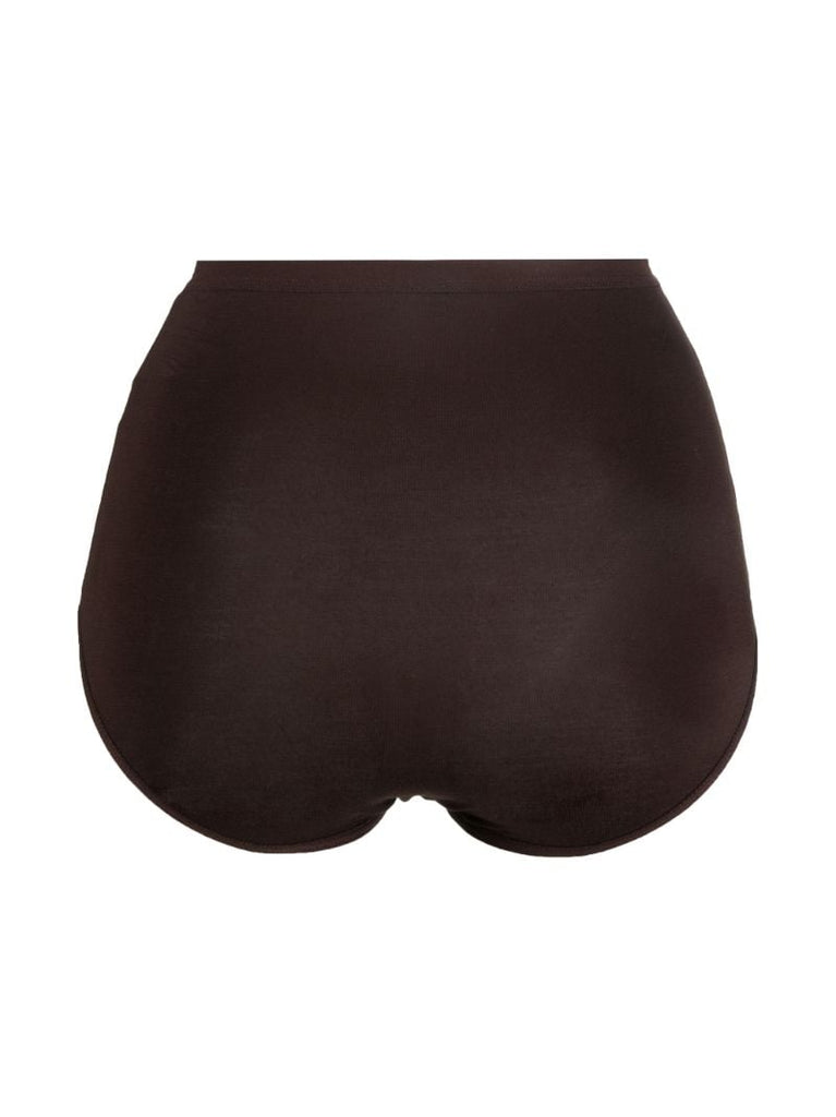 Brown High-waisted Briefs