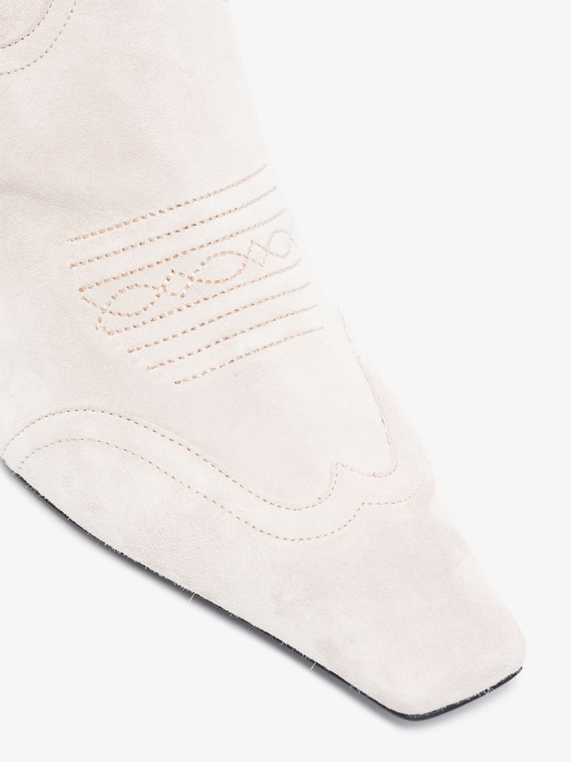 Neutral Dallas 50 Knee-high Suede Boots