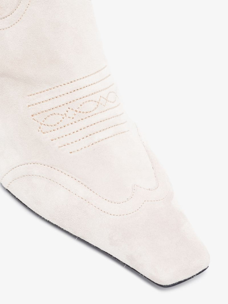Neutral Dallas 50 Knee-high Suede Boots