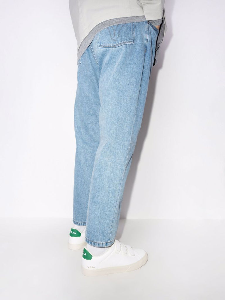 White Recife Low Top Leather Sneakers