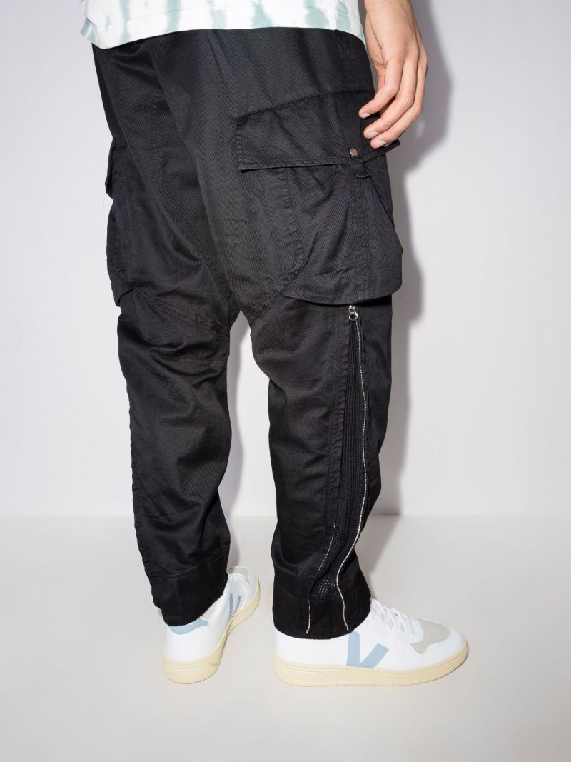 White V-10 Low Top Sneakers