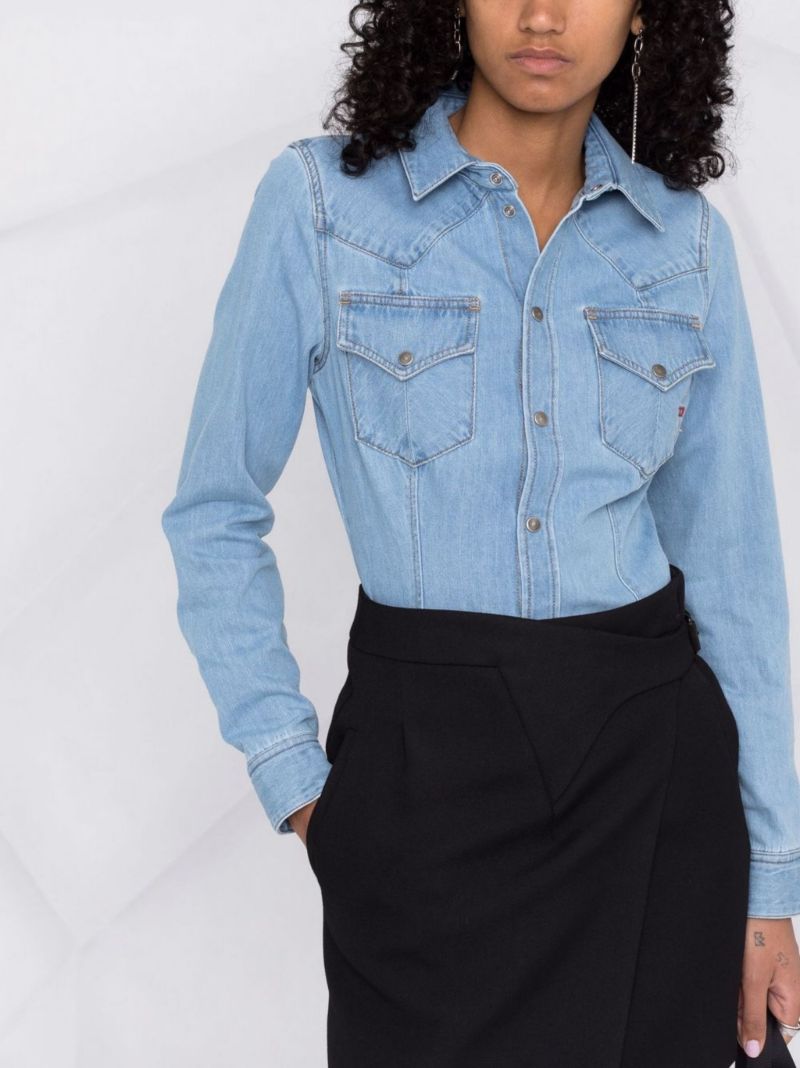 Blue Denim Shirt