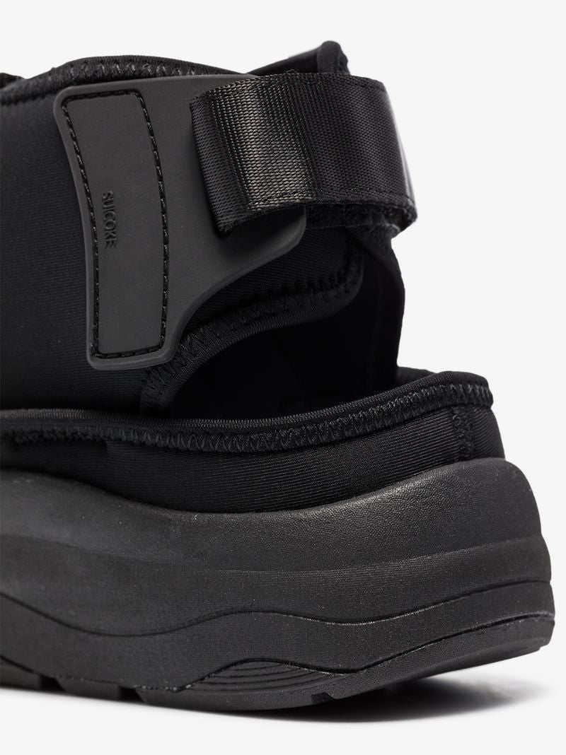 Black Unbita Strapped Sneakers
